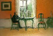 Carl Larsson ferielasning painting